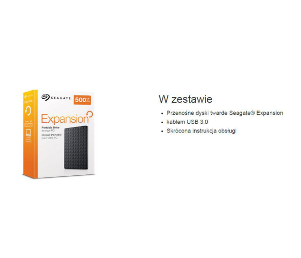 Seagate Expansion Portable 1TB USB 3.2 Gen. 1 Czarny - 236491 - zdjęcie 9